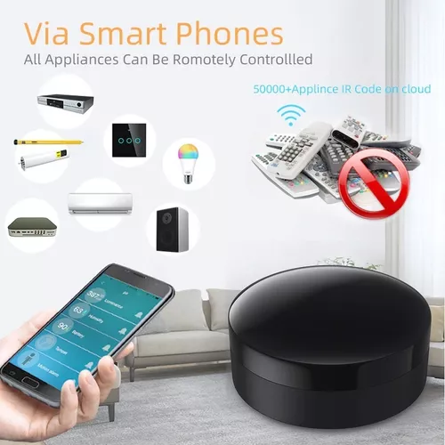 Imagen 4 de 6 de Control Remoto Universal Ir + Rf Para App Tuya / Smartlife